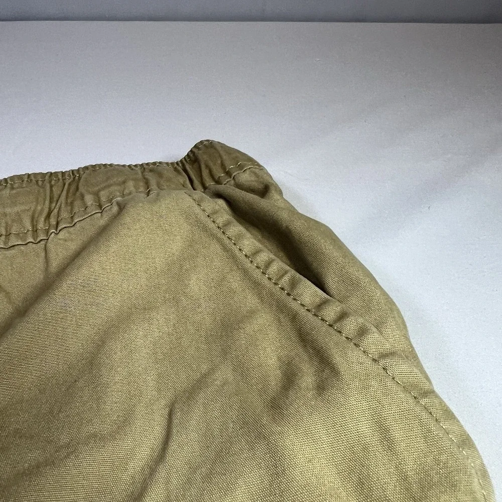 CHILDREN'S PLACE BOYS SIZE 14 KHAKI‎ CARGO UNIFORM SHORTS ADJUSTABLE WAIST